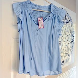 Joy Joy Ruffle Top